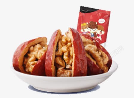 三只松鼠红枣夹核桃png免抠素材_新图网 https://ixintu.com 三只松鼠 产品实物 抱抱果 红枣夹核桃