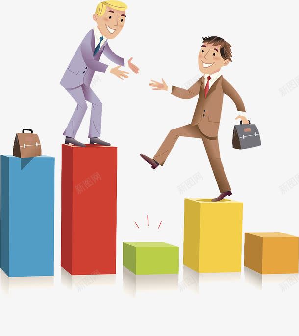 商务插图热心帮助的人png免抠素材_新图网 https://ixintu.com 卡通插图 商务插图 热心