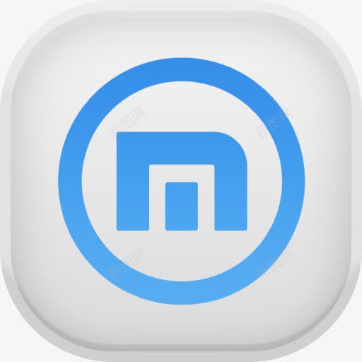 傲游浏览器Lighticons图标png_新图网 https://ixintu.com Maxthon 傲游浏览器