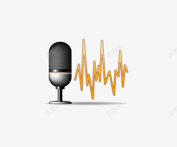 播音麦克风png免抠素材_新图网 https://ixintu.com 麦克风图片 麦克风图片素材 麦克风素材 黑色