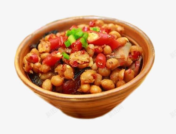 风味小吃腊八豆片png免抠素材_新图网 https://ixintu.com 发酵腊八豆 民间小吃 腊八豆 腌制 节日小吃