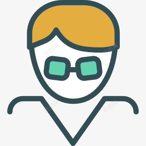 科学家图标png_新图网 https://ixintu.com 人 化工 实验室 实验室技术员 护目镜 瓶 用户 科学家