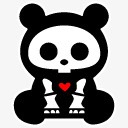 熊骷髅兽图标png_新图网 https://ixintu.com bear 熊