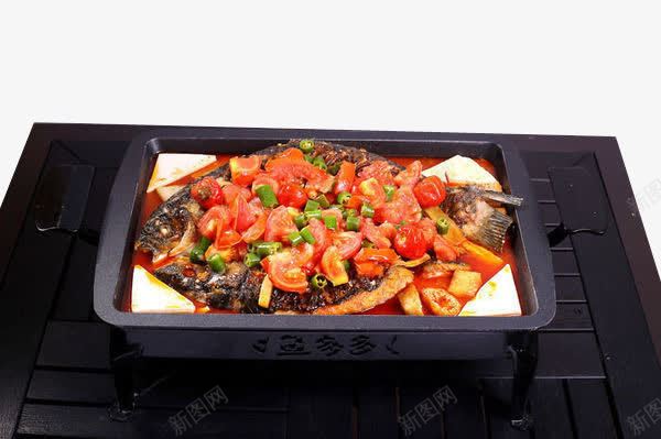 美味西红柿烤鱼png免抠素材_新图网 https://ixintu.com 烤鱼 美味西红柿 美味食品图片 餐饮