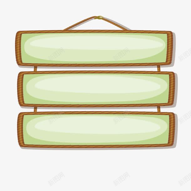 绿色牌子矢量图ai免抠素材_新图网 https://ixintu.com 商店 挂牌 提示牌 木牌 矢量图