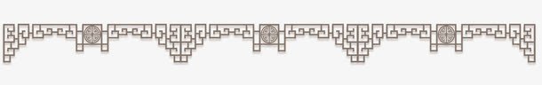 中国古典花纹边框png免抠素材_新图网 https://ixintu.com 中国 免抠PNG 古典 花纹 边框