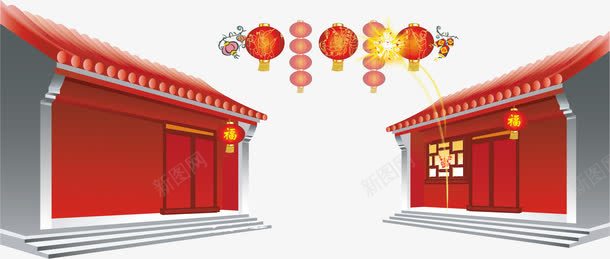 拜年新年背景png免抠素材_新图网 https://ixintu.com 拜年 拜年了 拜年矢量 拜年矢量素材 拜年素材 新年 新年背景