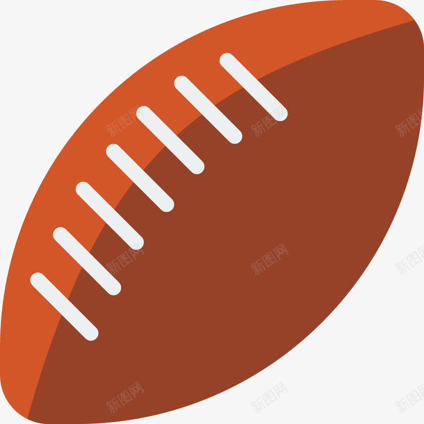 卡通橄榄球图标png_新图网 https://ixintu.com 卡通 图标 彩绘 手绘 插画 橄榄球 激烈运动 运动