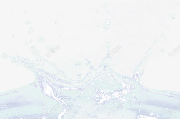 白色水浪装饰png免抠素材_新图网 https://ixintu.com 水浪 白色 素材 装饰