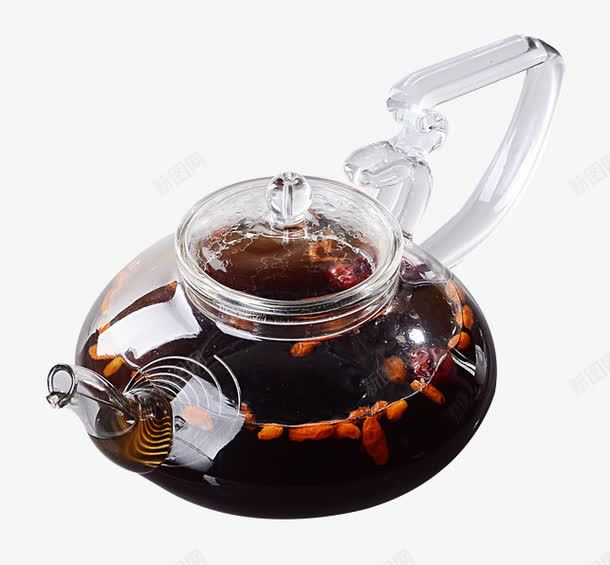 桂圆红枣茶免费png免抠素材_新图网 https://ixintu.com 产品实物 免费 桂圆 红枣茶 茶壶 透明