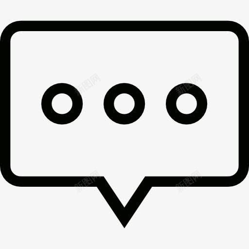 气泡图标png_新图网 https://ixintu.com 写作 接口 气球 演讲 聊天 说话 谈话