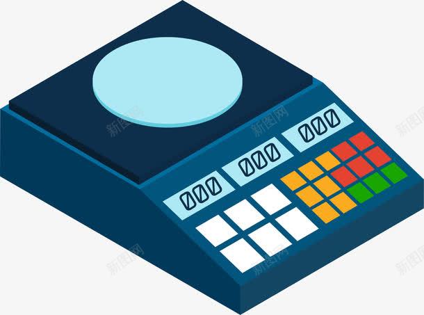 卡通立体称重仪器png免抠素材_新图网 https://ixintu.com 卡通 承重标志 矢量图案 称重 立体 精密仪器 设备