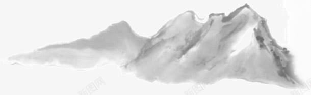水墨画山石png免抠素材_新图网 https://ixintu.com 山石 水墨画 装饰