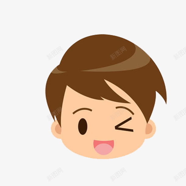 可爱的男生表情png免抠素材_新图网 https://ixintu.com 乖巧 可爱表情 天真可爱 心爱 萌萌的 萌萌的小可爱 迷人