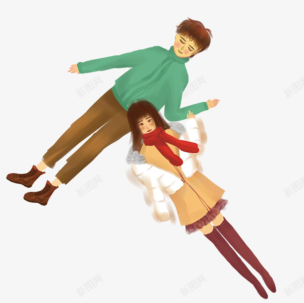 2018年情人节卡通手绘情侣psd免抠素材_新图网 https://ixintu.com 2018年 2018年情人节卡通手绘情侣 卡通 情人节 情侣 手绘