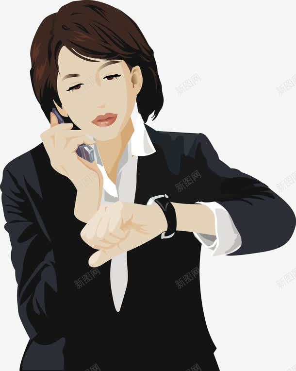 职场女强人png免抠素材_新图网 https://ixintu.com 女强人 白领 矢量素材 经理 职场