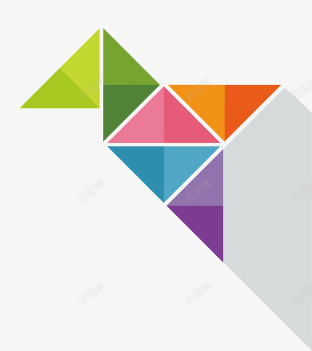 几何图形背景矢量图eps免抠素材_新图网 https://ixintu.com 几何图形背景 矢量背景 科技背景 矢量图