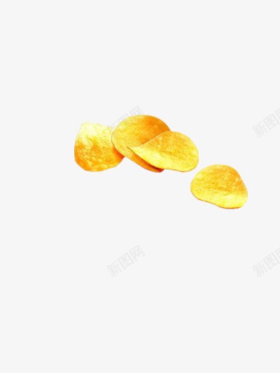 薯片png免抠素材_新图网 https://ixintu.com 垃圾食品 食物 马铃薯