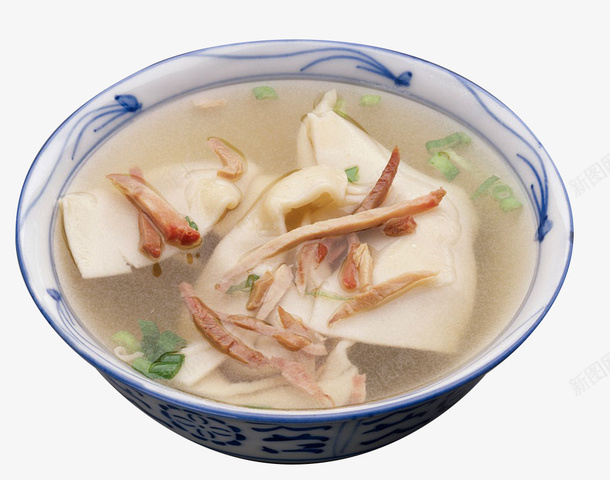 清汤小云吞png免抠素材_新图网 https://ixintu.com 云吞 料理 清汤 碗 美食 葱花 面食 馄钝 馄饨