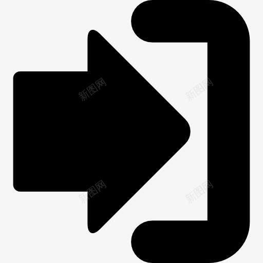 右箭头向前按钮总符号图标png_新图网 https://ixintu.com 右 右箭头 向前 按钮 标志 毛 符号 箭头