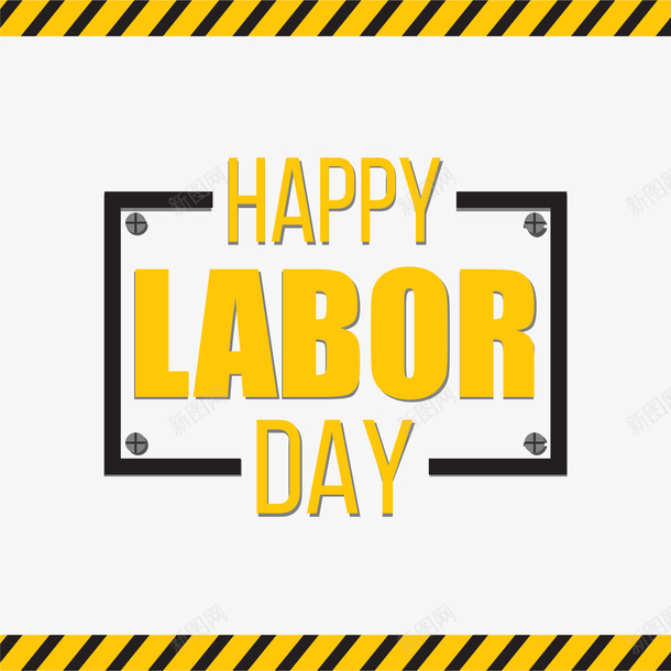 黄色劳动节快乐艺术字矢量图eps免抠素材_新图网 https://ixintu.com day labor 劳动节 劳动节快乐 矢量素材 黄色艺术字 矢量图