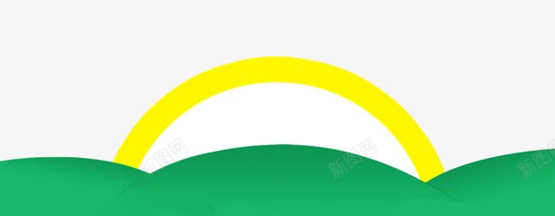 春天扁平元素png免抠素材_新图网 https://ixintu.com 几何 多边形 扁平 春天 电商 简约