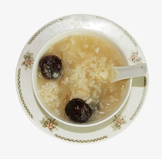 银耳红枣莲子粥png免抠素材_新图网 https://ixintu.com 产品实物 汤匙 滋补 红枣 莲子粥 银耳