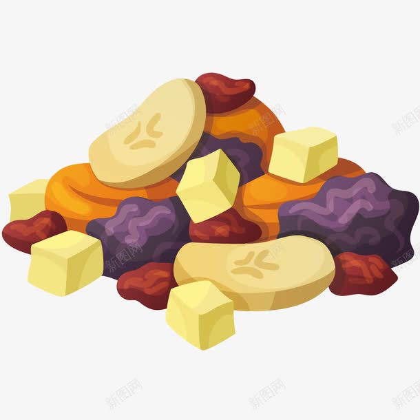 五谷精品食物矢量图ai免抠素材_新图网 https://ixintu.com 五谷 大豆 红枣 豆腐块 矢量图