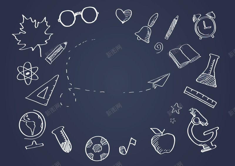 学校教育海报手绘矢量图ai设计背景_新图网 https://ixintu.com 学校 学校海报 学校素材 手绘 教育 海报 素材 素材海报 背景 矢量图