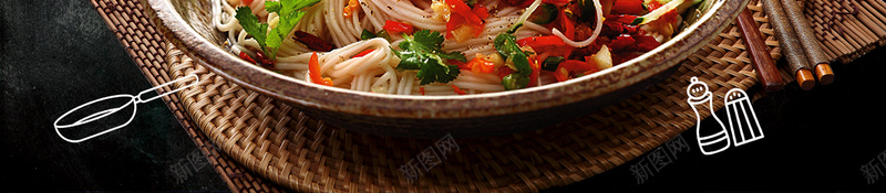 美食大吃货龙须面大气黑色背景psd设计背景_新图网 https://ixintu.com 吃货 广告 淘宝 电商 素材 美食 美食广告 美食海报 美食节 背景 设计 食品 食物