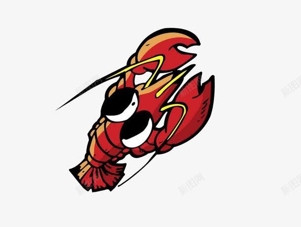 烤虾卡通png免抠素材_新图网 https://ixintu.com 传统美食 烤虾 烤虾串 烤鸡尾虾 烧烤 烧烤卡通图片 虾 餐饮美食 香辣虾