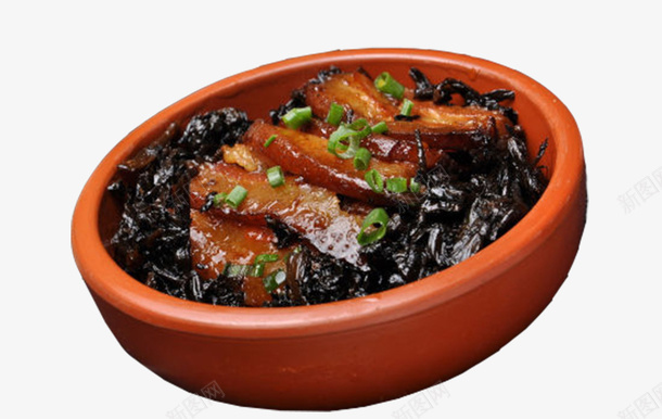 梅干菜扣肉png免抠素材_新图网 https://ixintu.com 梅干菜 梅干菜扣肉 美食 菜品