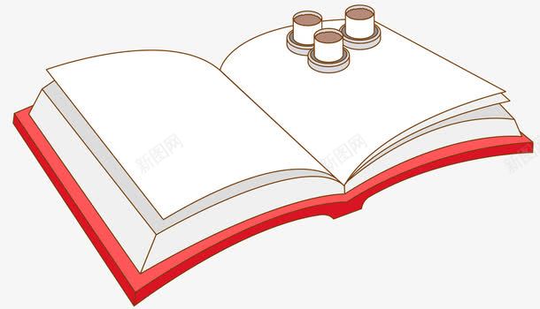 书本拔罐png免抠素材_新图网 https://ixintu.com 书本 书籍 拔罐 矢量素材