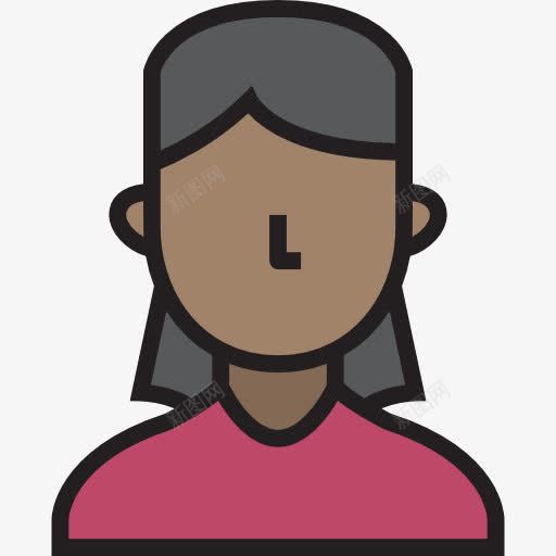 用户图标png_新图网 https://ixintu.com 头像 女人 女孩 女性用户 社会概况