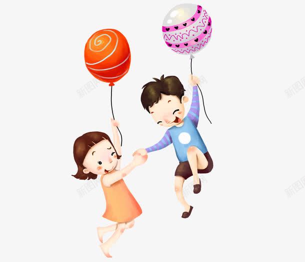 手绘男孩女孩png免抠素材_新图网 https://ixintu.com 小朋友素材 手绘 手绘人物 手绘女孩 手绘小朋友 手绘男孩