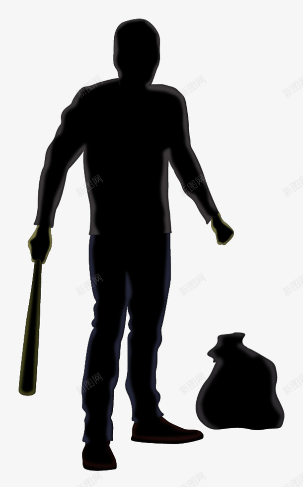 小偷武器矢量图ai免抠素材_新图网 https://ixintu.com 偷东西 偷盗东西 偷窃东西 小偷 武器 武器库 盗窃 矢量图 警察抓贼