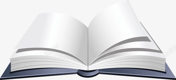 翻开的书png免抠素材_新图网 https://ixintu.com 书本 书籍 旧书 知识 翻开的书