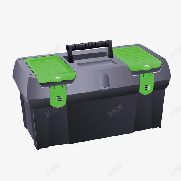 塑料收纳箱手提箱png免抠素材_新图网 https://ixintu.com 塑料箱 手提箱 收纳箱