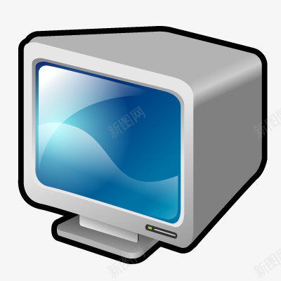 CRT监控脑卒中png免抠素材_新图网 https://ixintu.com CRT Crt monitor 监控