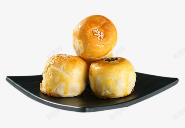 黄酥饼png免抠素材_新图网 https://ixintu.com 点心 糕点