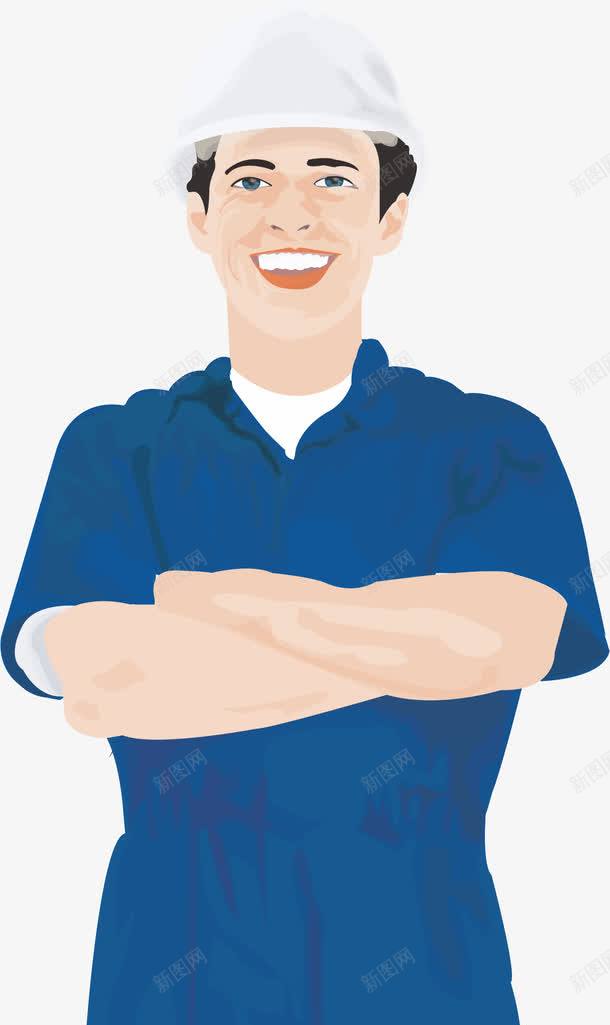 卡通工程师矢量图ai免抠素材_新图网 https://ixintu.com 卡通 建筑 施工 职业 矢量图