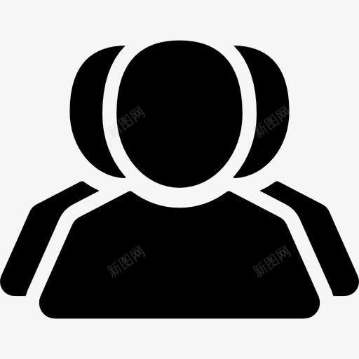 用户轮廓图标png_新图网 https://ixintu.com 人的剪影 用户