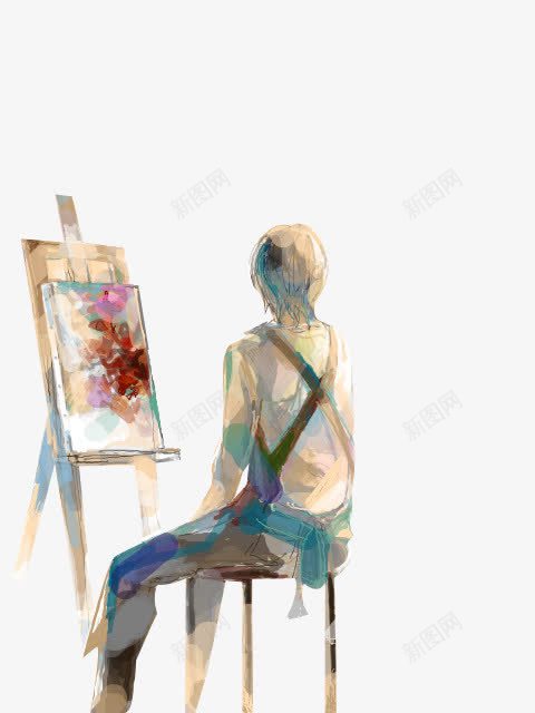 卡通立绘画画男子png免抠素材_新图网 https://ixintu.com 卡通 男子 绘画
