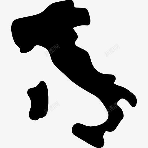 意大利图标png_新图网 https://ixintu.com 半岛 国家 地图和国旗 地理 西西里岛