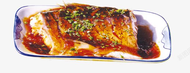 清蒸大鱼png免抠素材_新图网 https://ixintu.com 家常菜 菜品海报 高清菜品 鱼 鲁菜