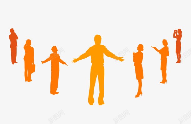 围观人群png免抠素材_新图网 https://ixintu.com 人群 围观 围观人群 围观群众 群众