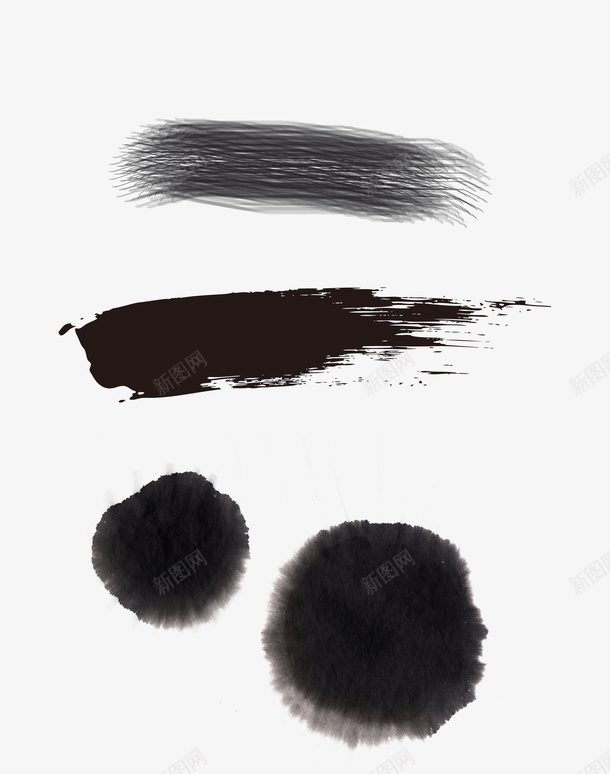 中国风画笔psd免抠素材_新图网 https://ixintu.com 中国风 中国风画笔 国风 画笔