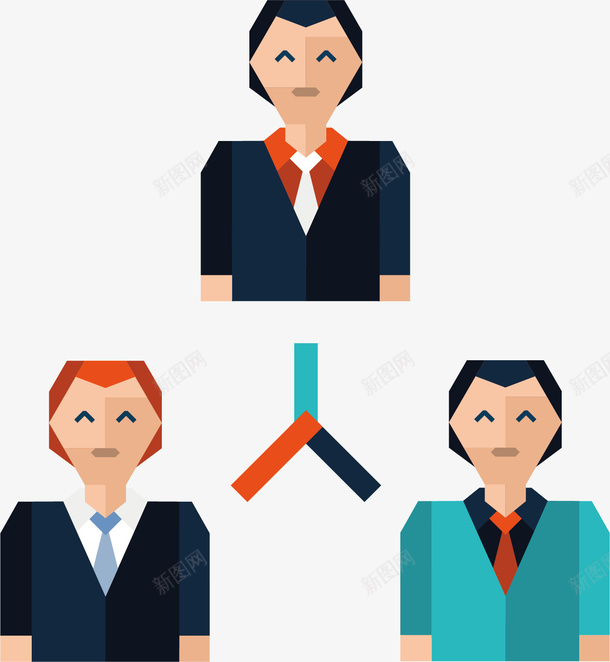 人际关系图矢量图ai免抠素材_新图网 https://ixintu.com 人脉关系图 人际关系 人际关系图 创意 卡通手绘 微笑 矢量图 组合 联系