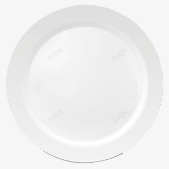 容器瓷器盘子png免抠素材_新图网 https://ixintu.com 白色 菜盘子 食物容器