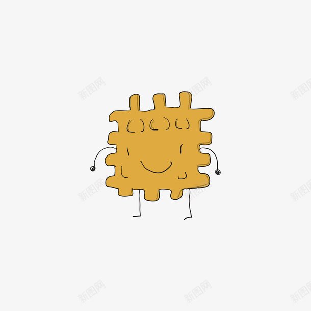 黄色卡通饼干矢量图ai免抠素材_新图网 https://ixintu.com 卡通 卡通饼干 食物 饼干 黄色 黄色饼干 矢量图